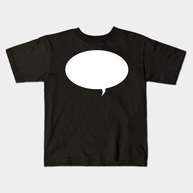 Your Voice 'Bubble' Kids T-Shirt by richardsimpsonart